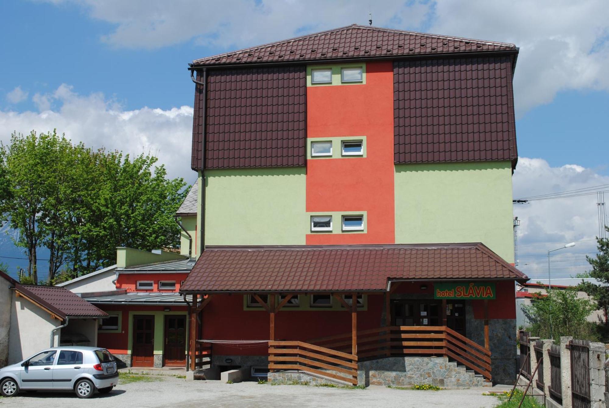 Penzion Slavia ポプラト エクステリア 写真